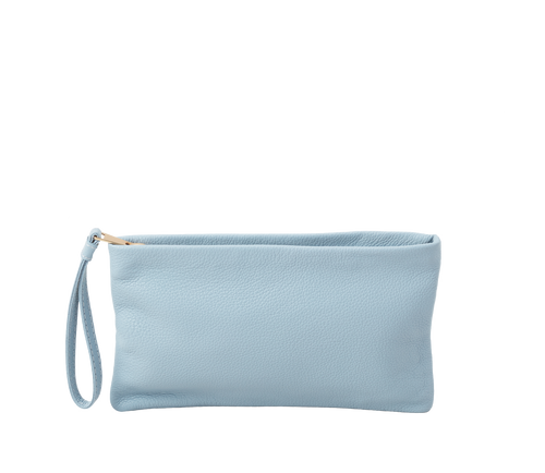 Alexis Travel Clutch in Sky