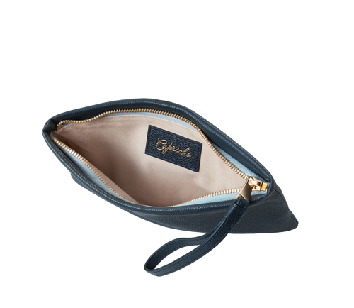 Alexis Travel Clutch in Navy