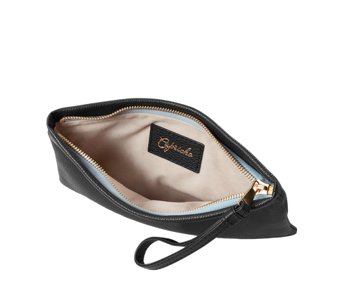 Alexis Travel Clutch in Black