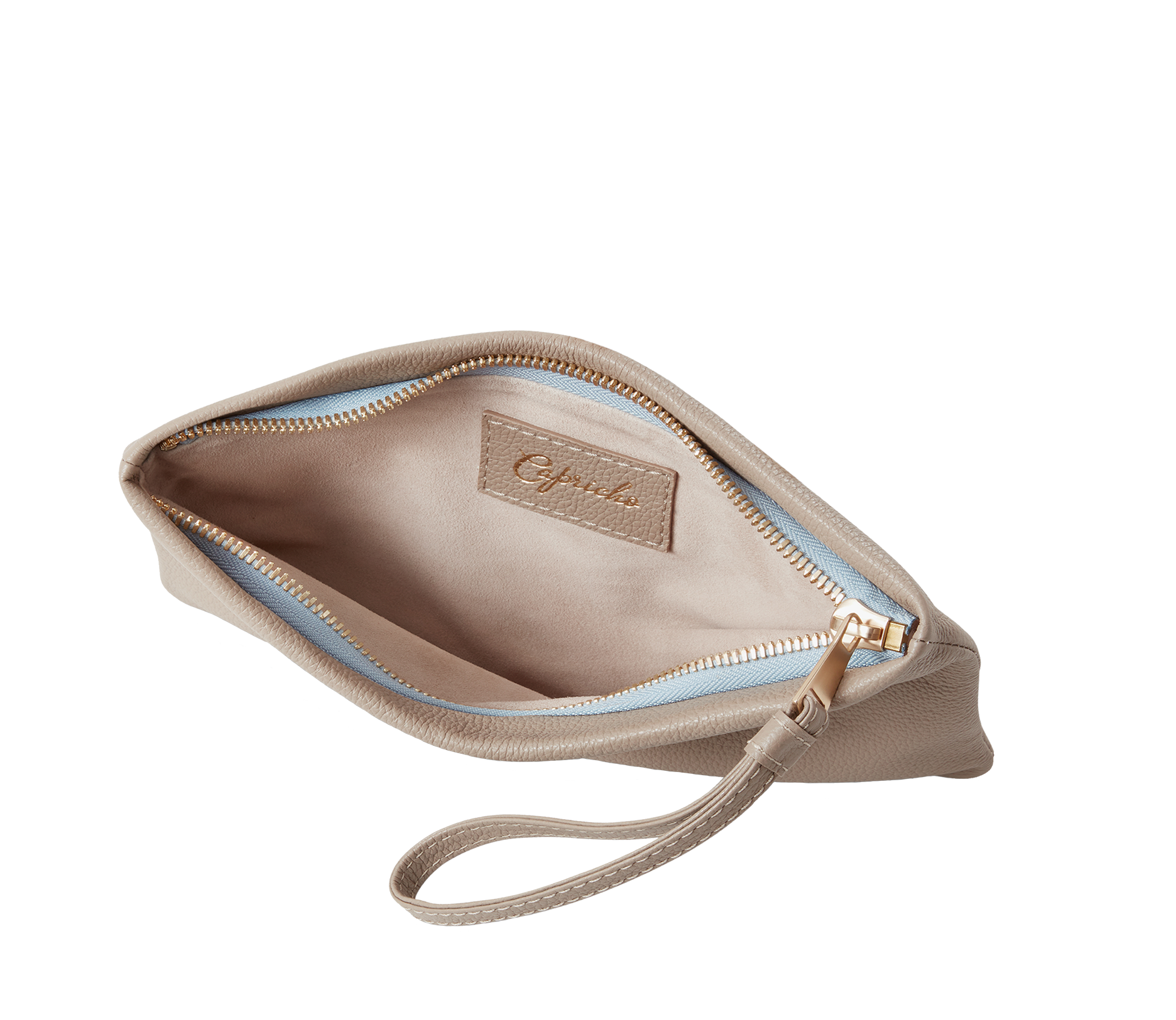 Alexis Travel Clutch in Clay