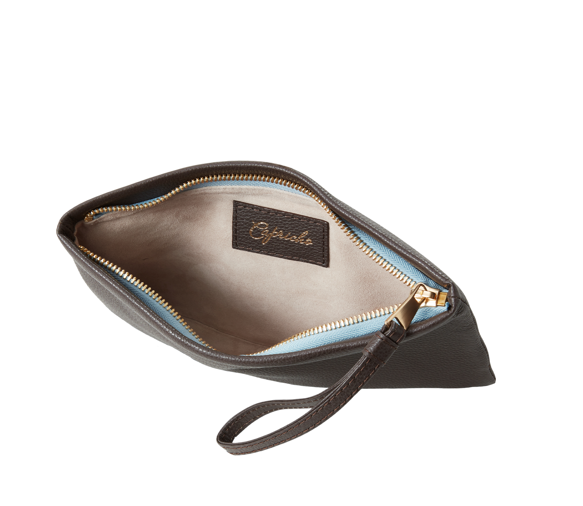 Alexis Travel Clutch in Cocoa