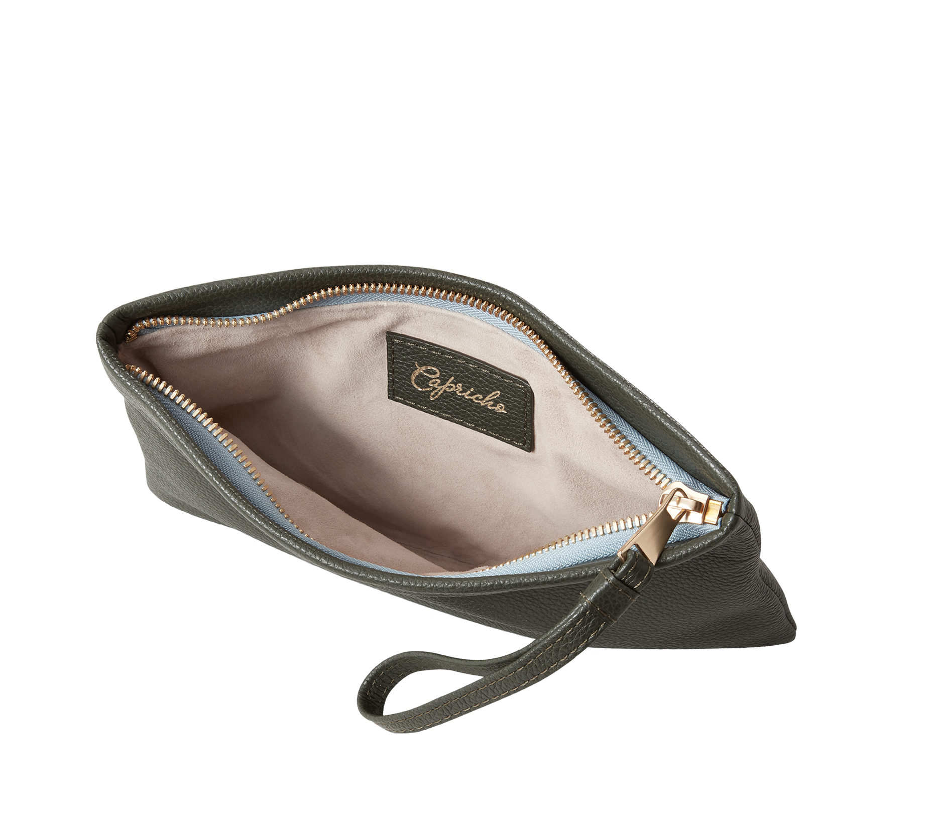 Alexis Travel Clutch in Loden