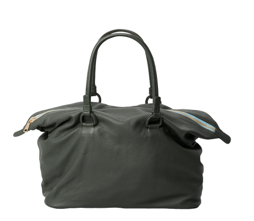 Ava Overnight Bag in Loden