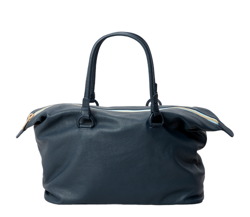 Ava Overnight Bag in Navy