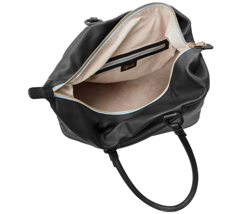Ava Overnight Bag in Black