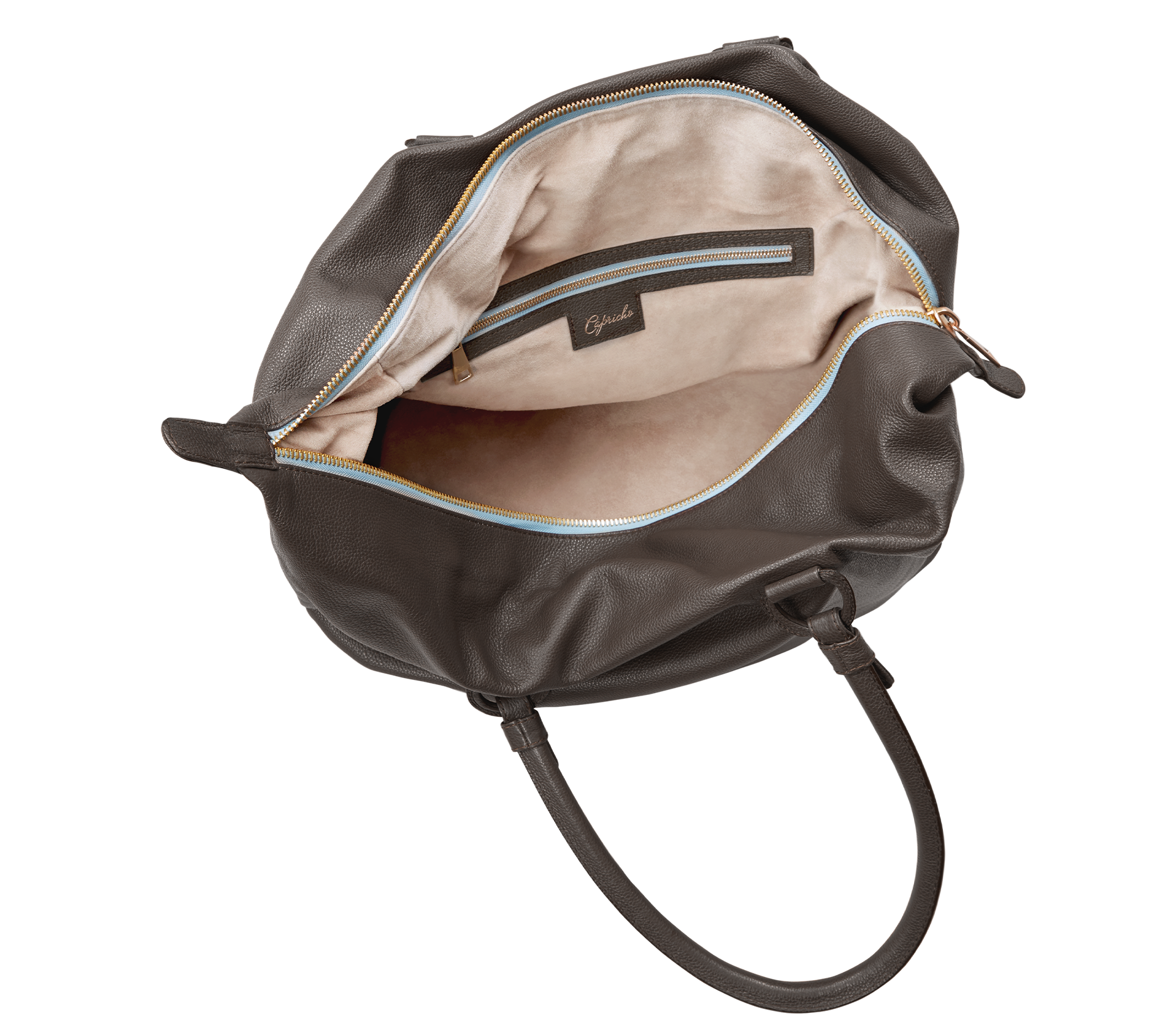 Ava Overnight Bag in Cocoa