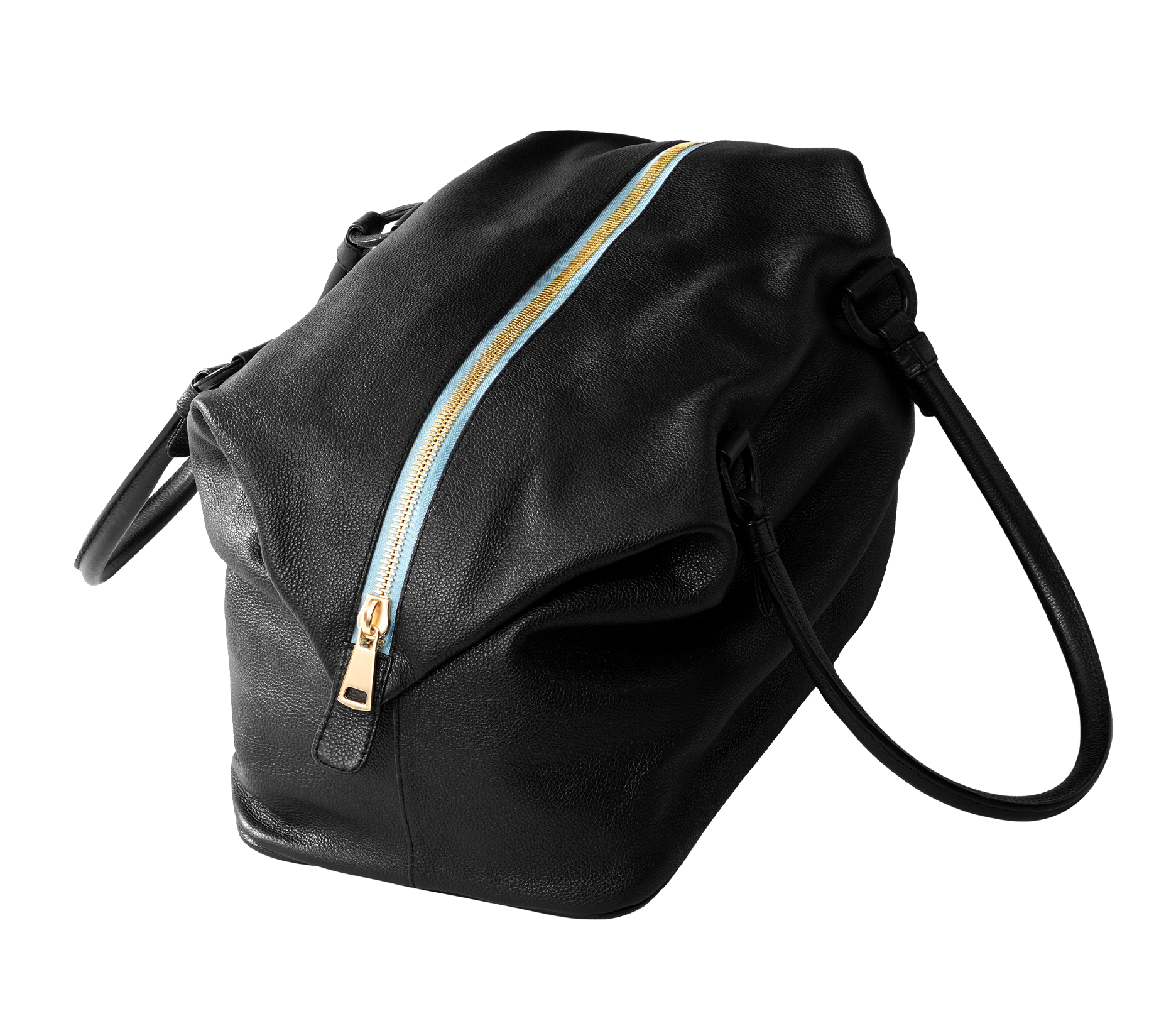 Ava Overnight Bag in Black