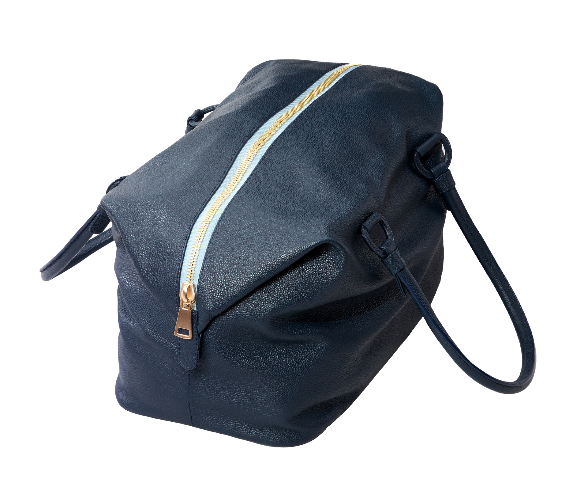 Ava Overnight Bag in Navy