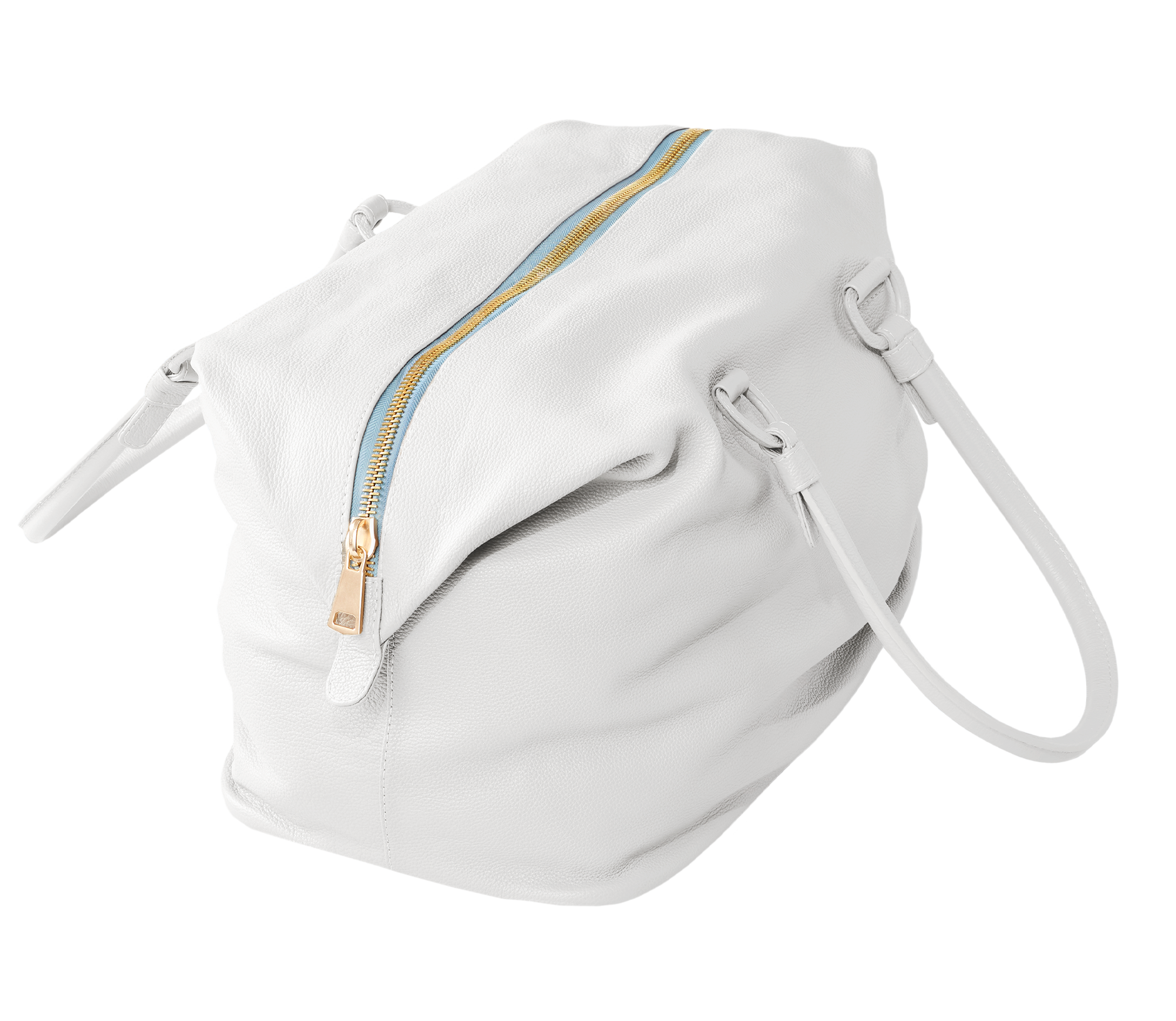 Ava Overnight Bag in Pearl