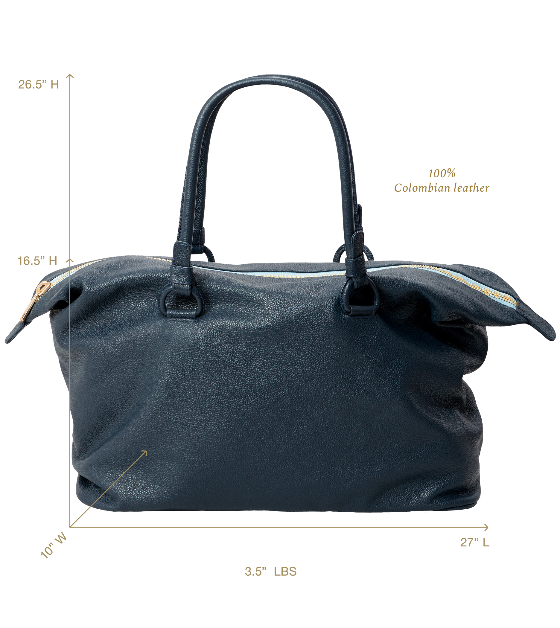 Clarita Weekender in Navy