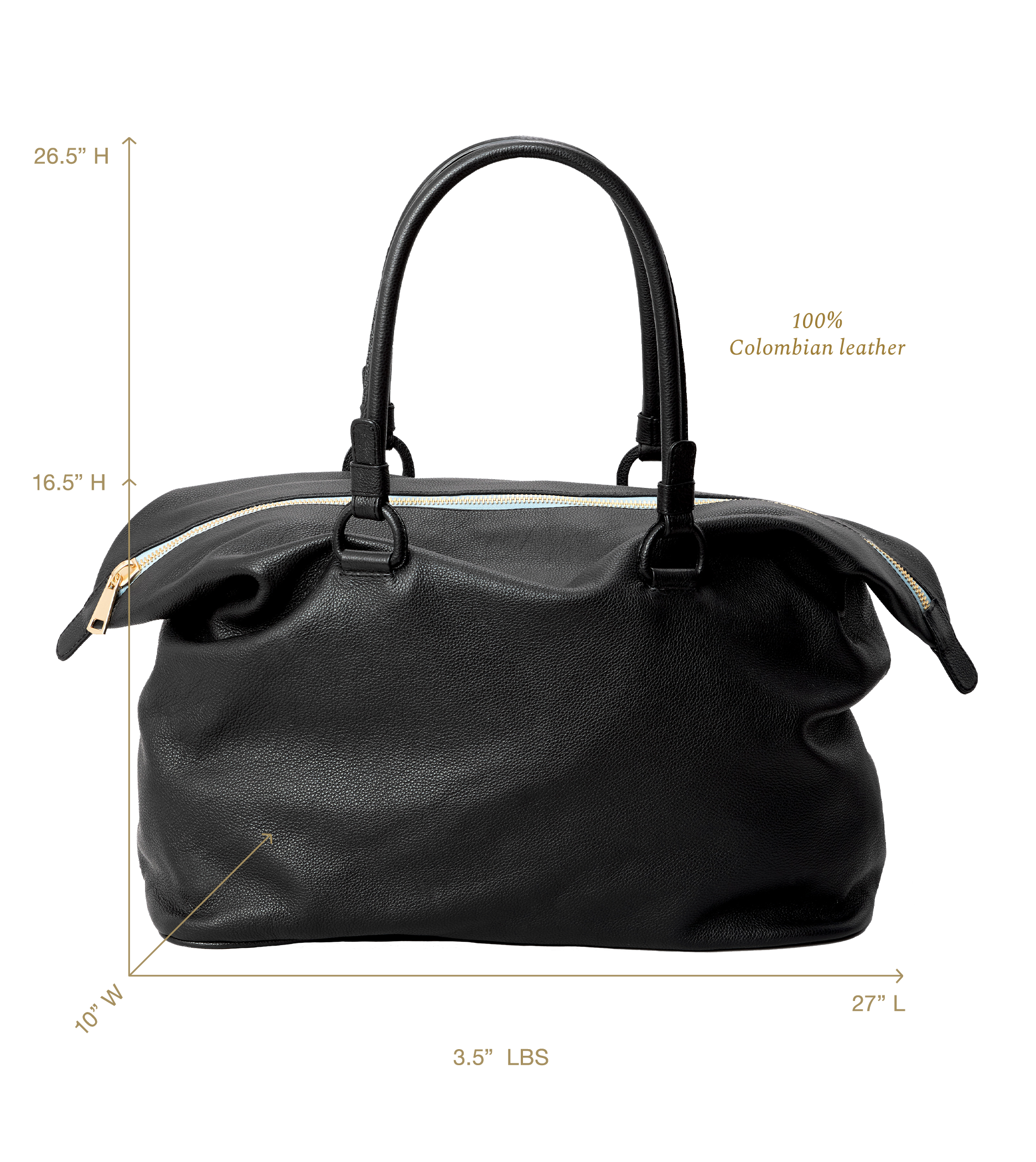 Clarita Weekender in Black