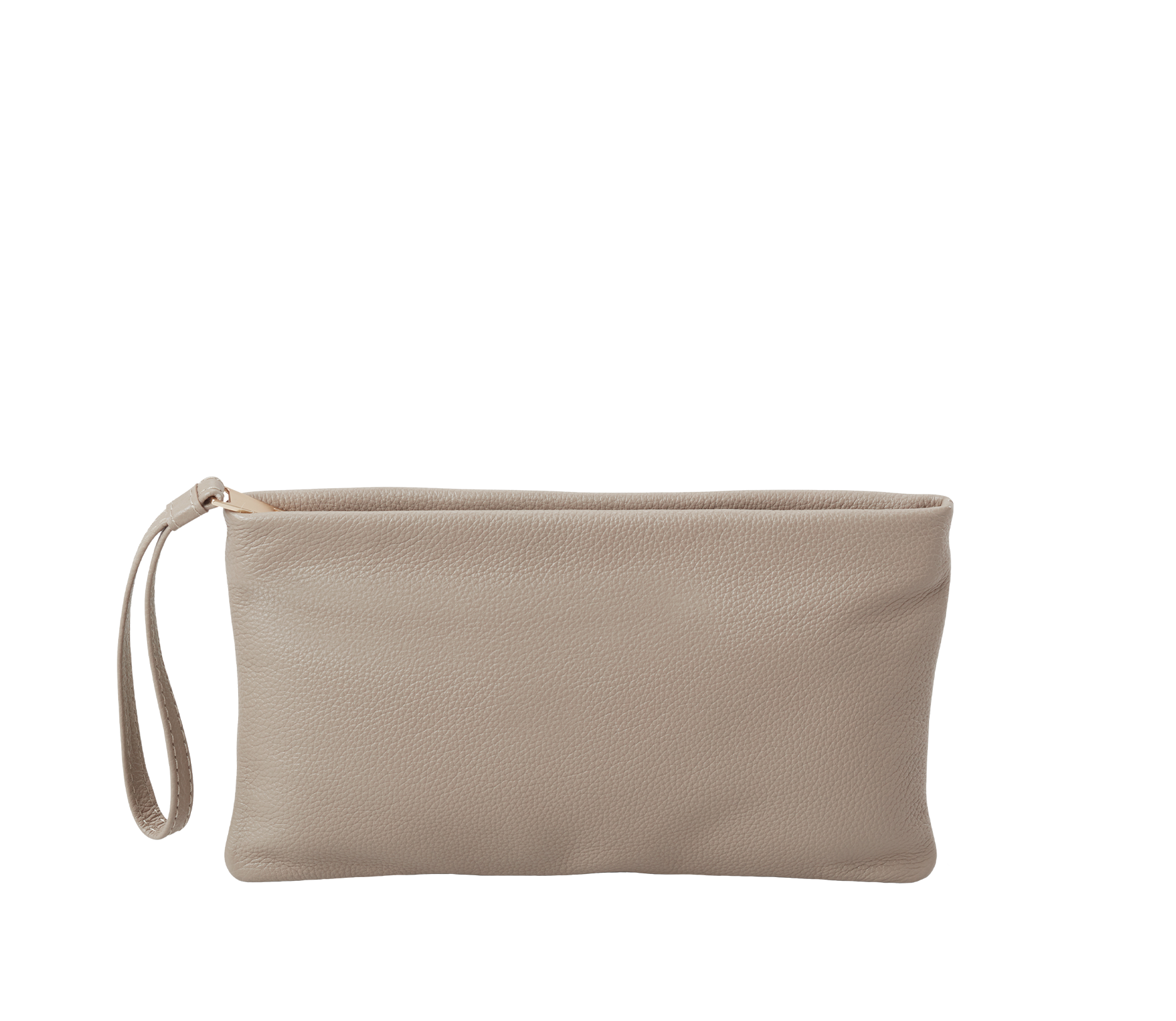 Alexis Travel Clutch in Clay