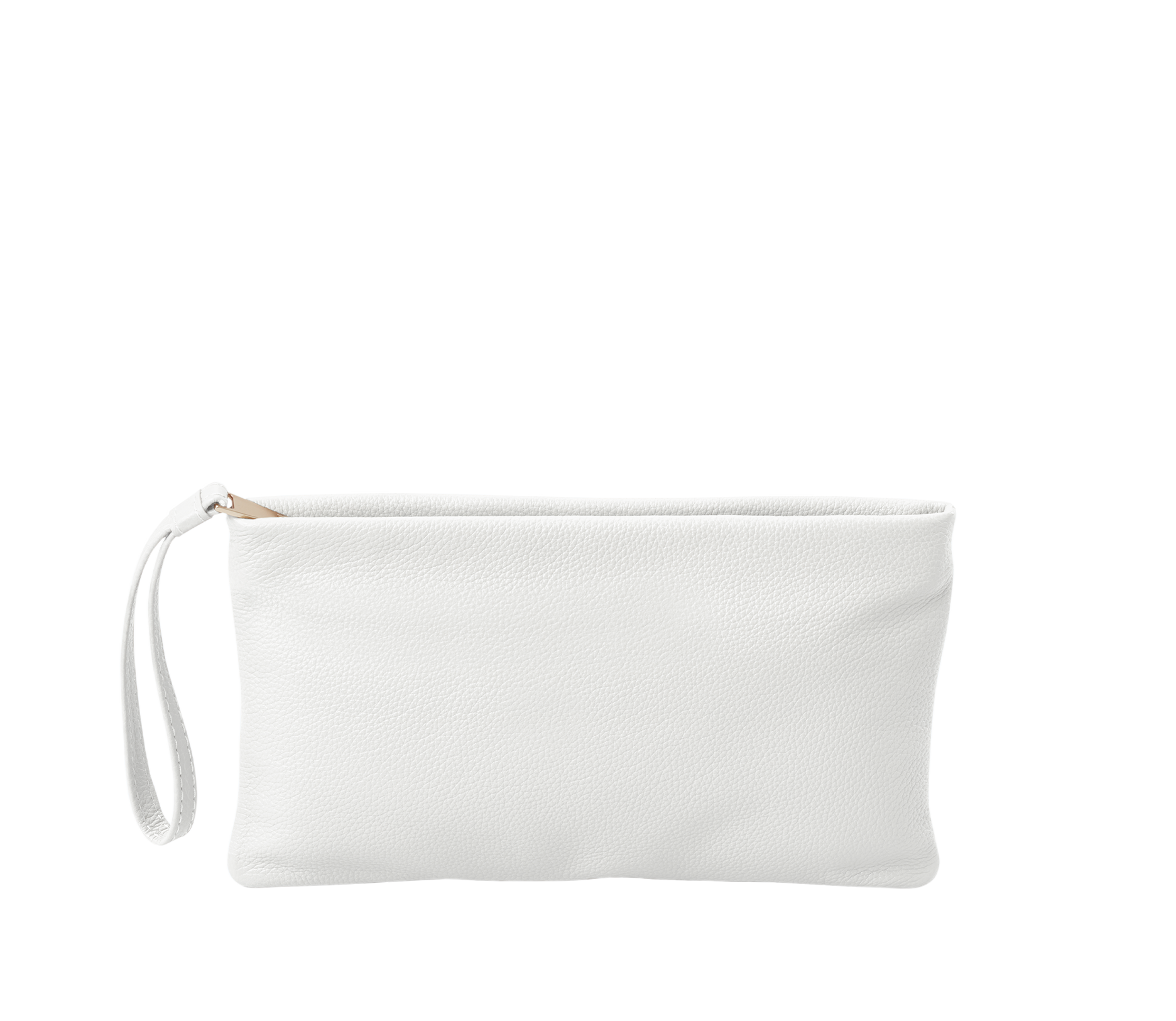 Alexis Travel Clutch in Pearl