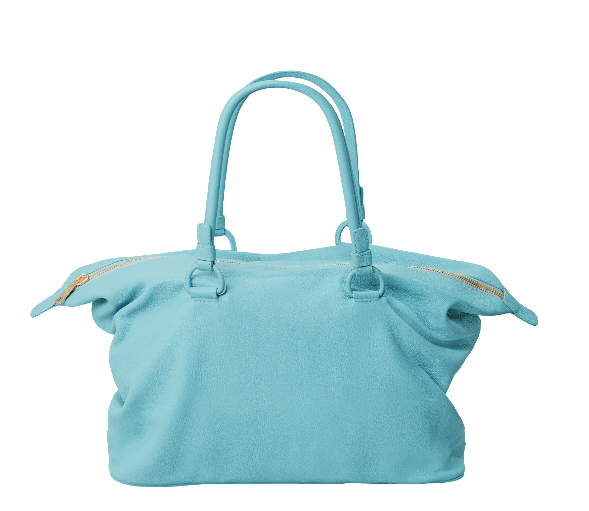 Ava Overnight Bag in Azure