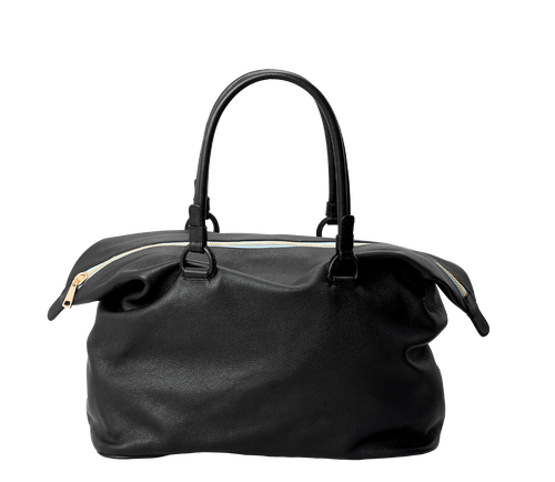 Ava Overnight Bag in Black
