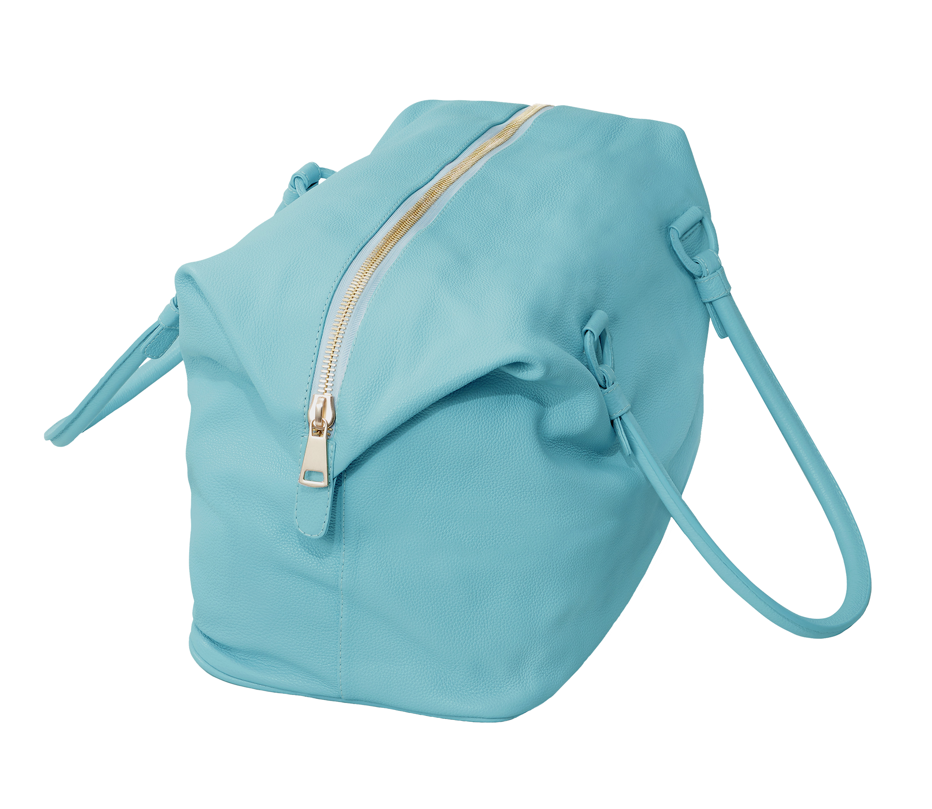 Ava Overnight Bag in Azure